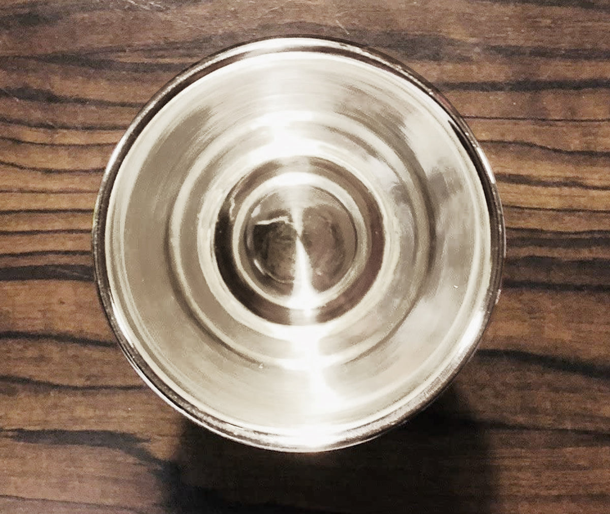 Becher versilbert – Höhe: 9 cm, mit Gravur bis 30 Zeichen
