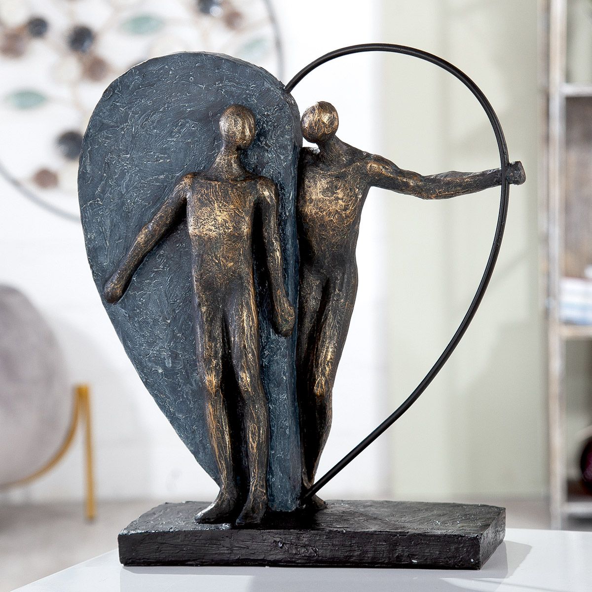 Herz Skulptur – Detailansicht