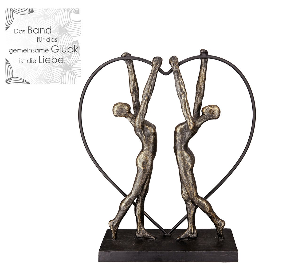 Skulptur Partnerschaft – Zwei Frauen