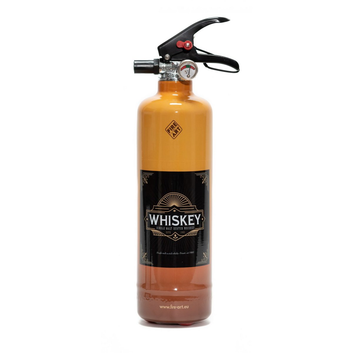 Feuerlöscher mit Motiv – Whiskey