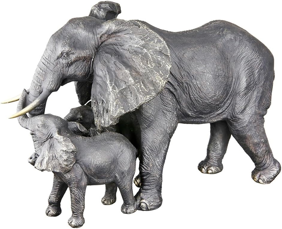 Elefantenfigur Mutter mit Baby