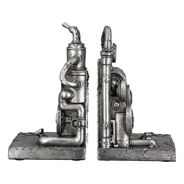 Steampunk Dekoration – Buchstützen