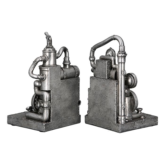 Steampunk Dekoration – Buchstützen