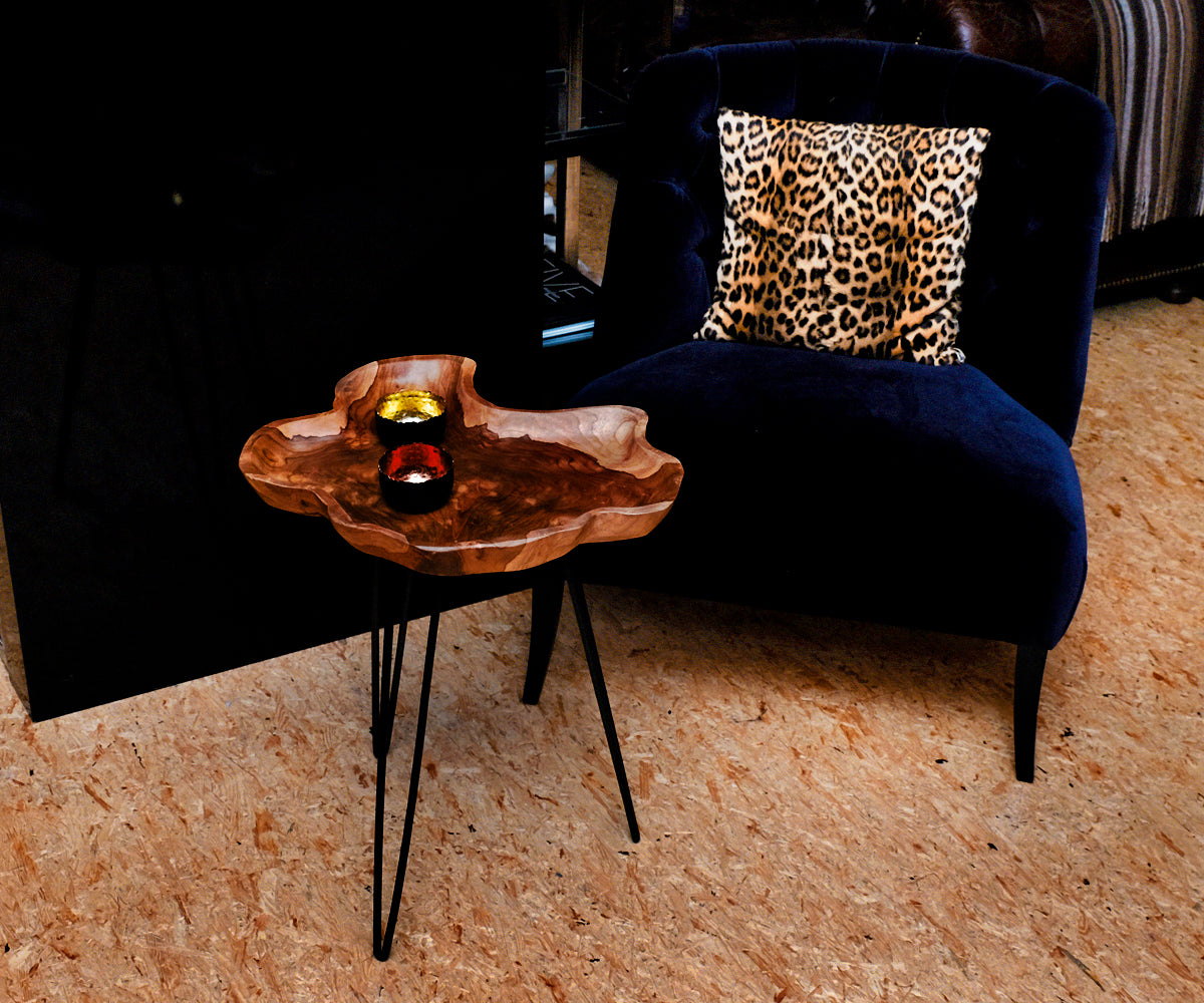 Beistelltisch Teak – Detailansicht