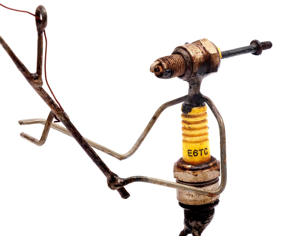 Zündkerzen Figur – Angler