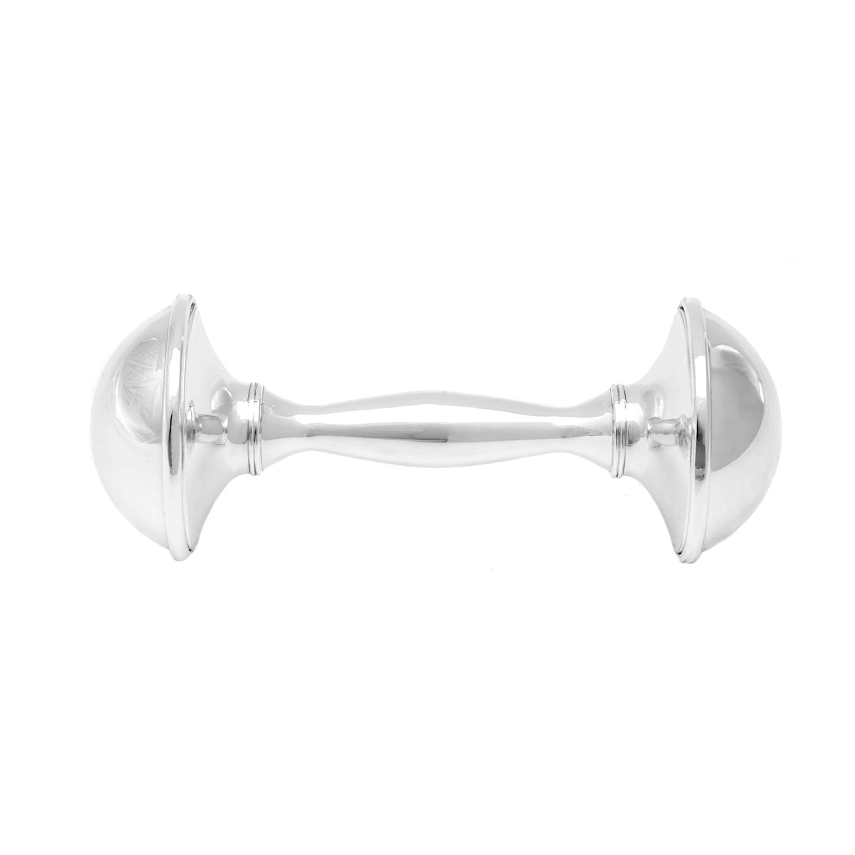 Babyrassel Glöckchen versilbert – Ansicht 2