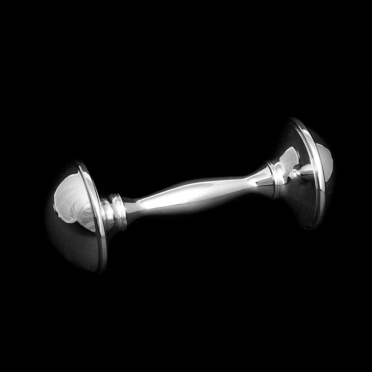 Babyrassel Glöckchen versilbert – Ansicht 5