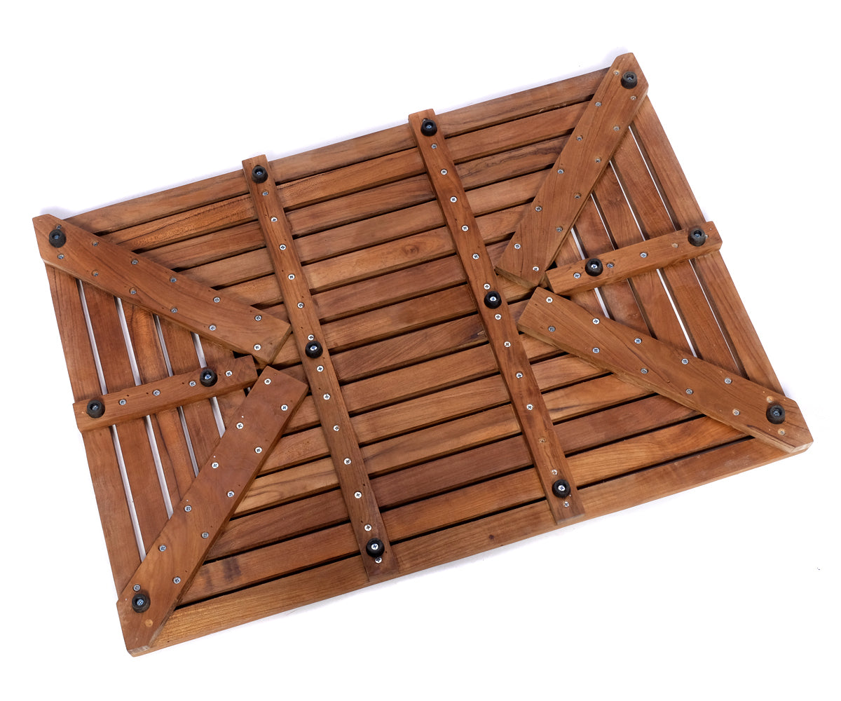 Badvorleger Teakholz – 70 x 50 cm, 2