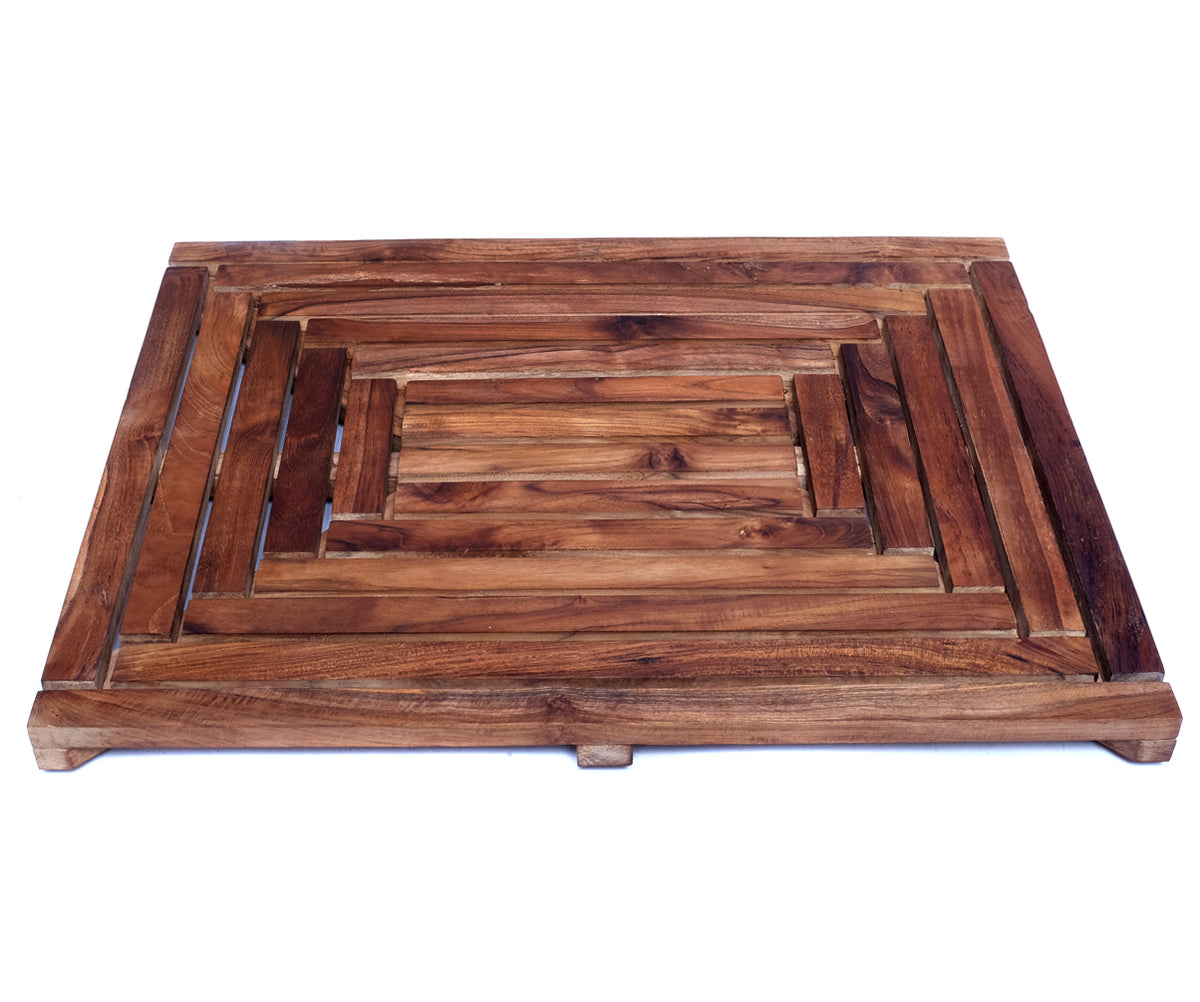Badvorleger Teakholz – 60 x 50 cm, 2
