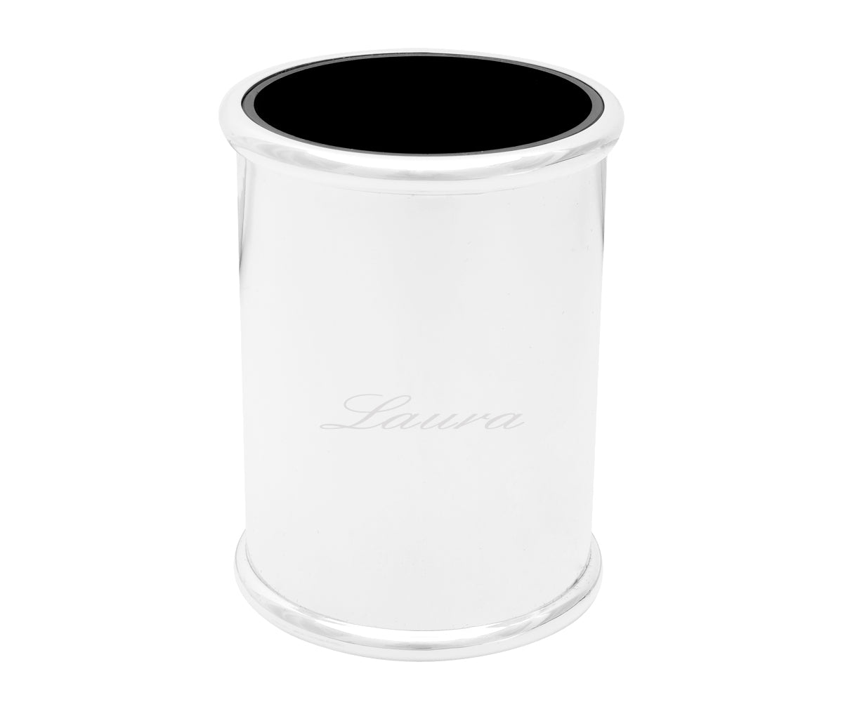 Stiftebecher Stiftehalter versilbert – Ansicht 5