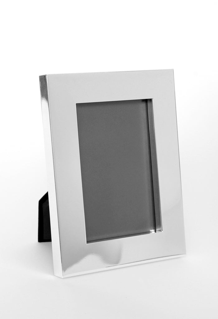 Bilderrahmen versilbert, tief – 13 x 18 cm, mit Gravur bis 25 Zeichen