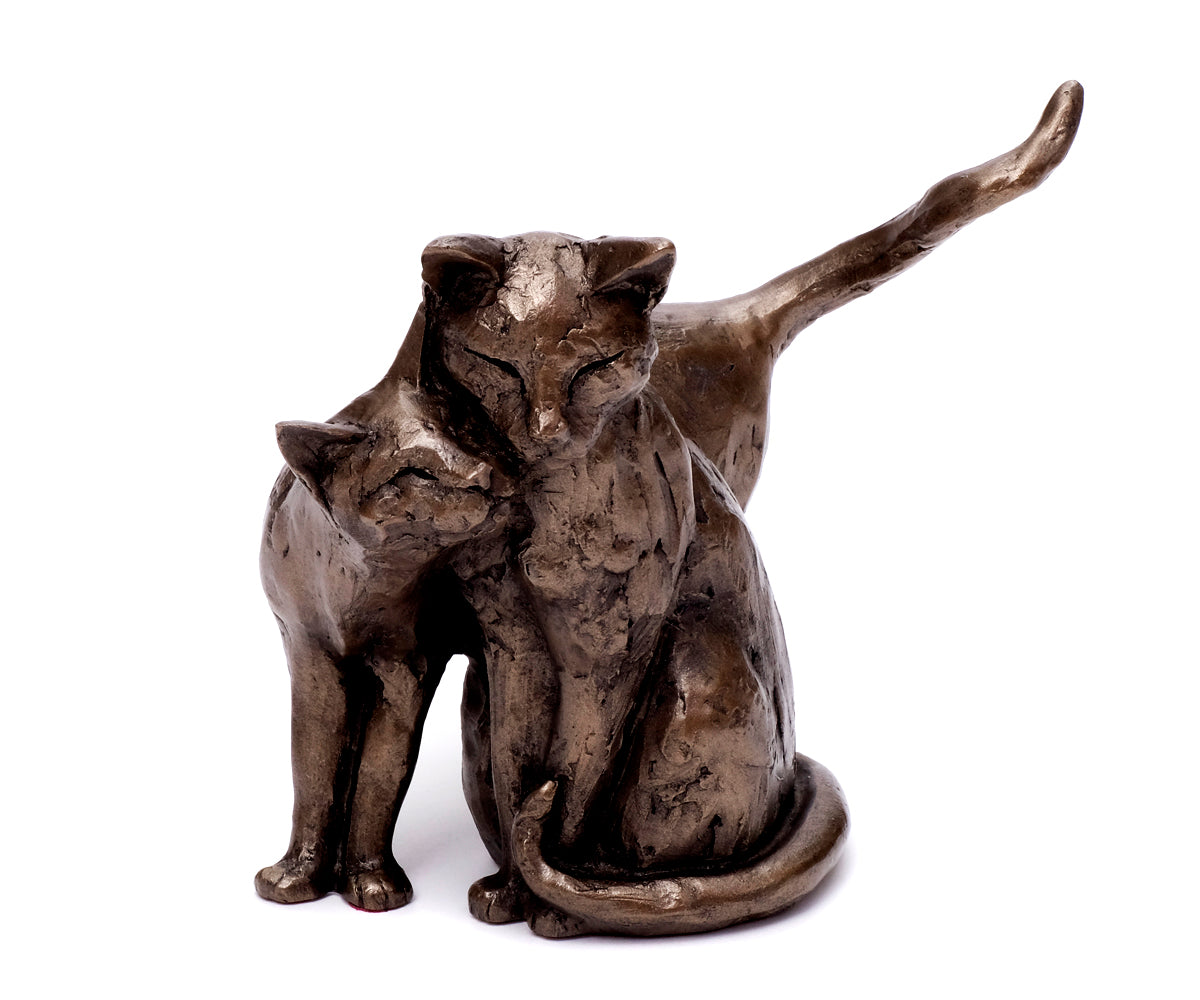Resinfigur Katzenpaar – Ansicht 2
