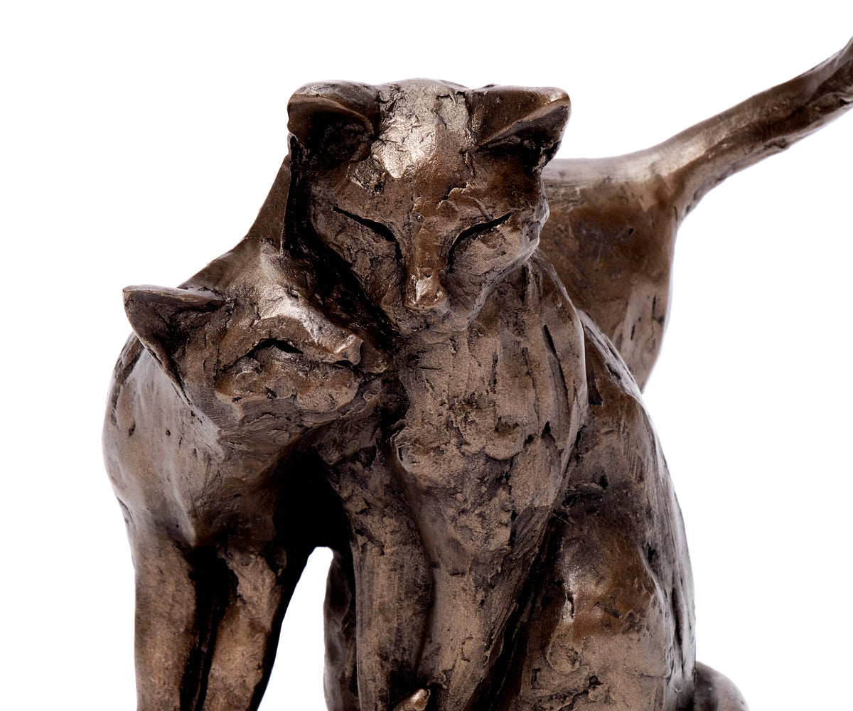 Resinfigur Katzenpaar – 1