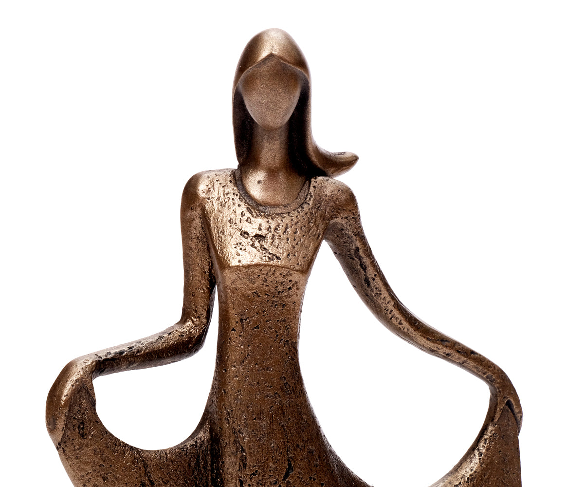 Skulptur Tänzerin – Detailansicht