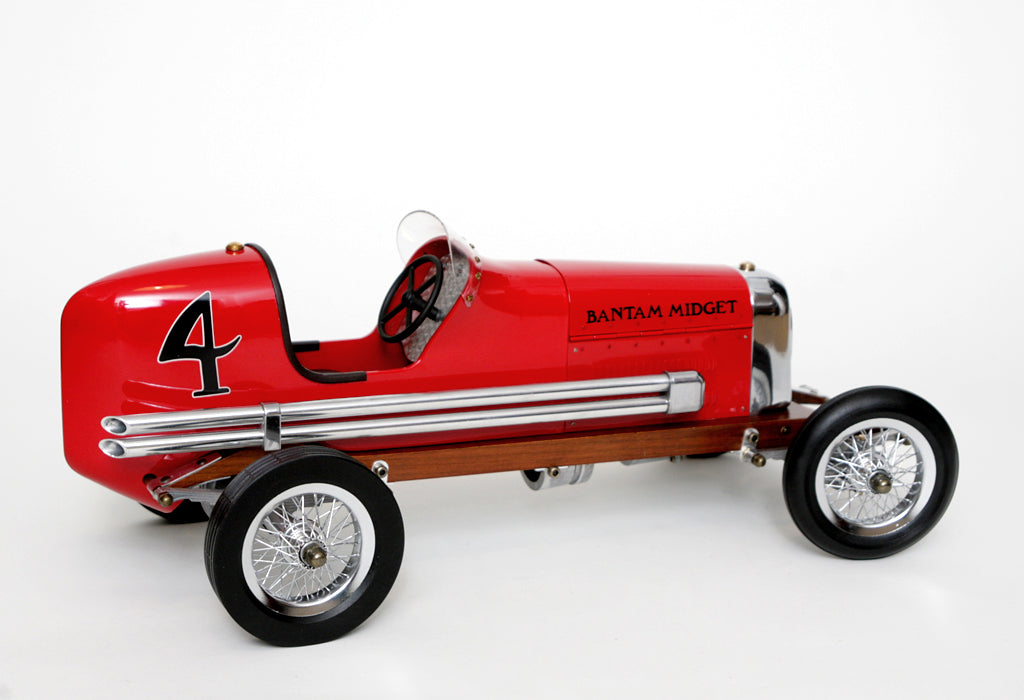 Modellauto Rennwagen - Bantam Midget Spindizzy – Rot