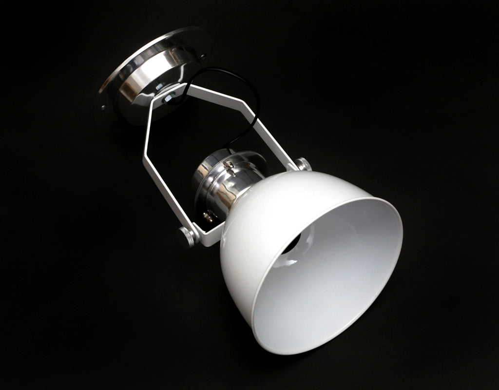 Wandlampe Metall Schwarz Weiß – Ansicht 6