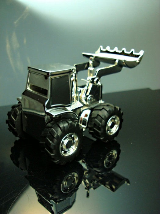 Spardose Bagger – ohne Gravur