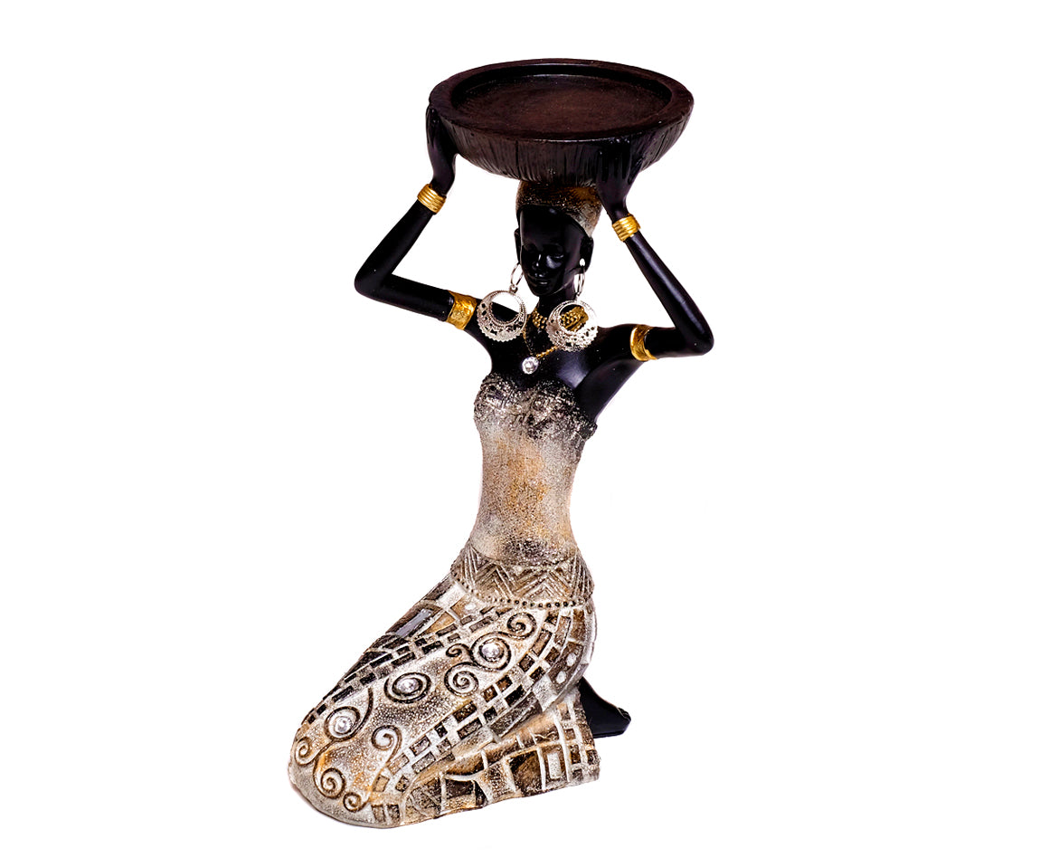 Figur Teelichthalter Afrika