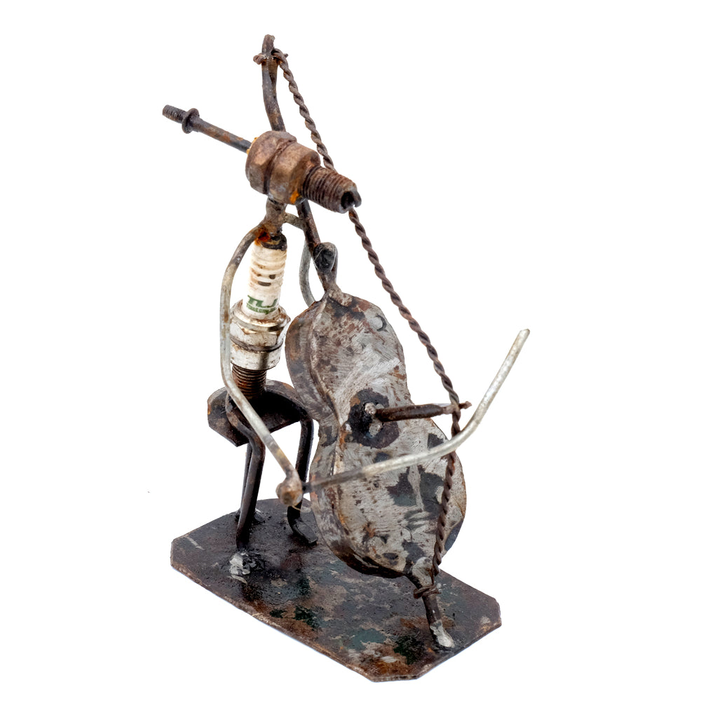 Zündkerzen Figur – Bassist