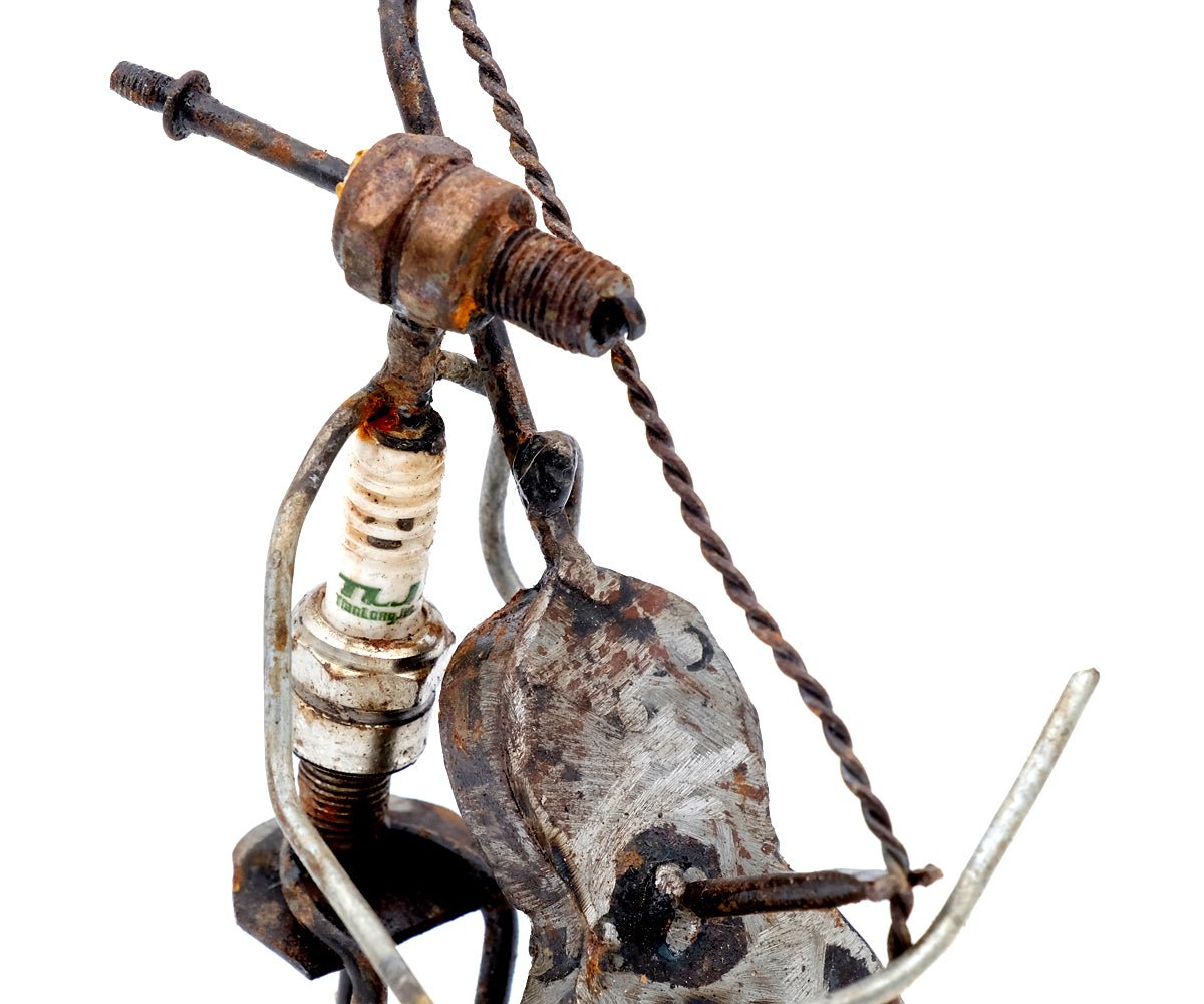 Zündkerzen Figur – Bassist