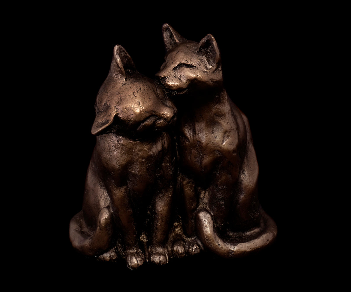 Resinfigur Katzenpaar – 2