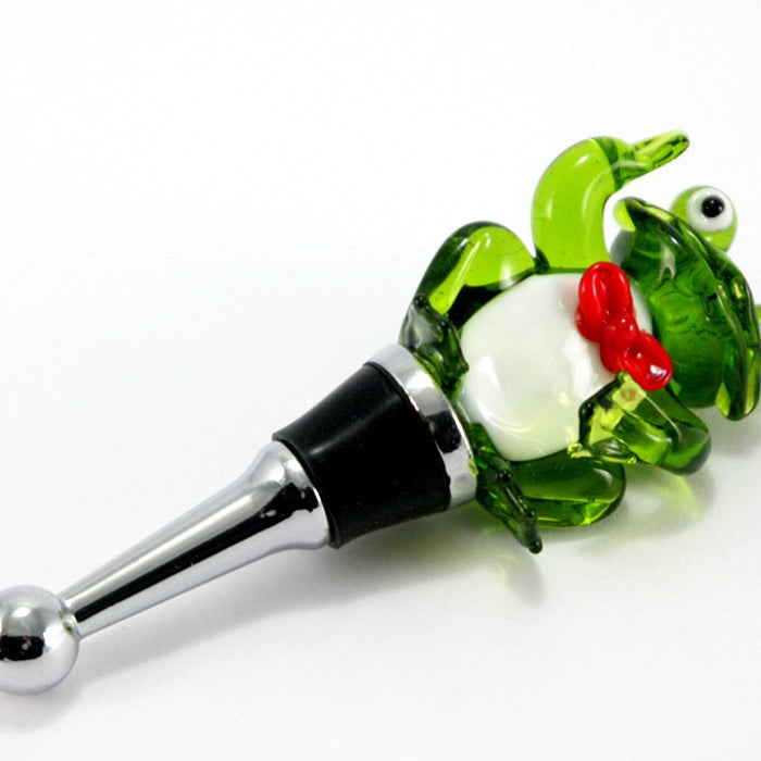Flaschenverschluss Glas – Frosch
