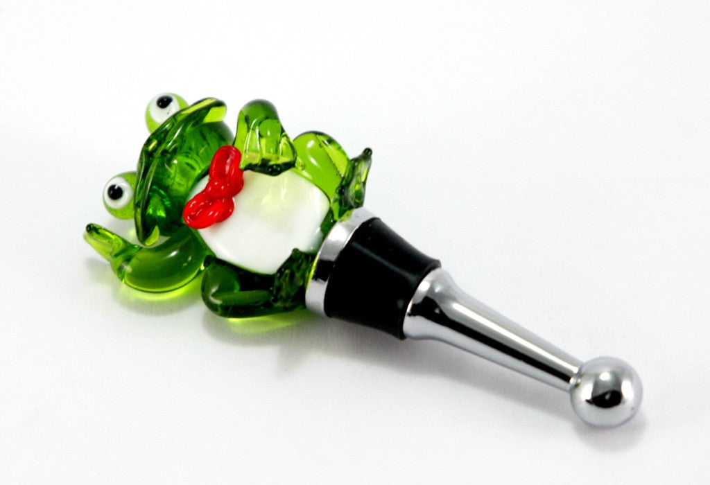 Flaschenverschluss Glas – Frosch