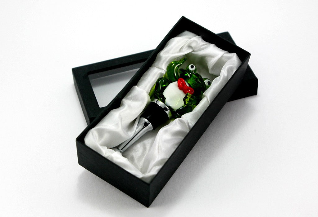Flaschenverschluss Glas – Frosch