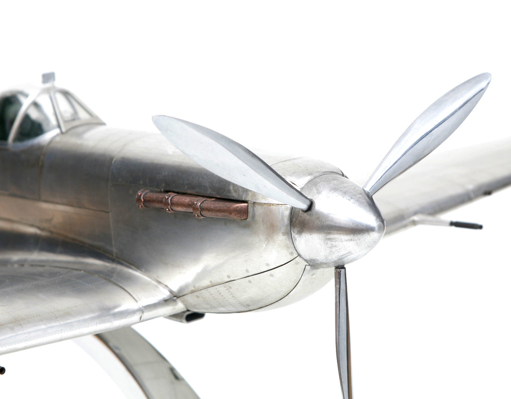 Modellflugzeug Spitfire – Detailansicht