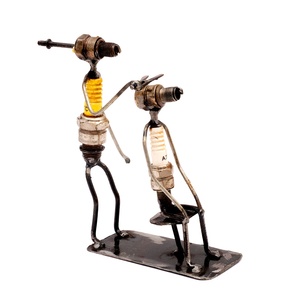 Zündkerzen Figur – Friseur