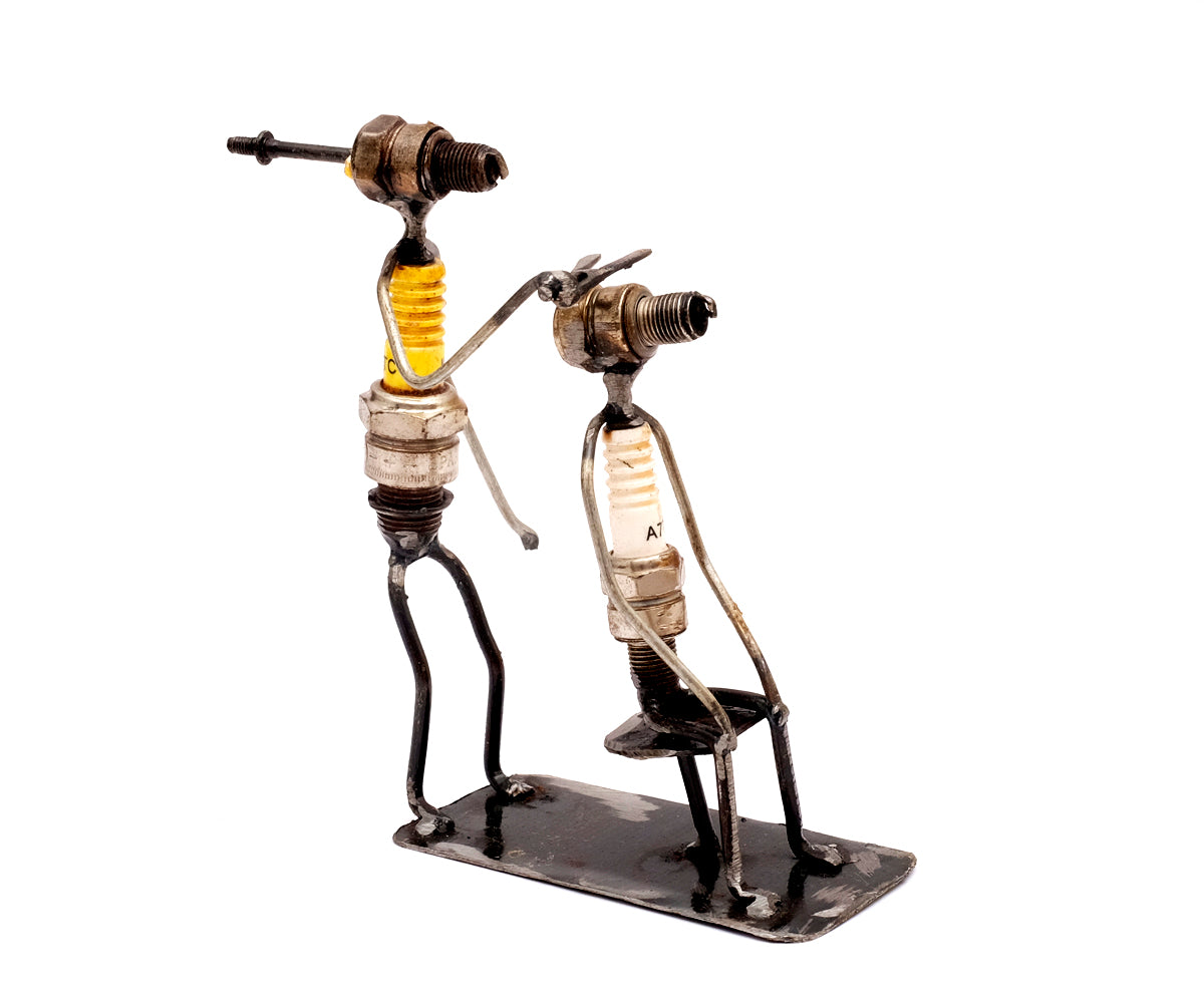 Zündkerzen Figur – Friseur