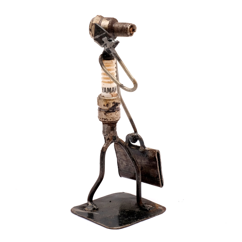 Zündkerzen Figur – Geschäftsmann