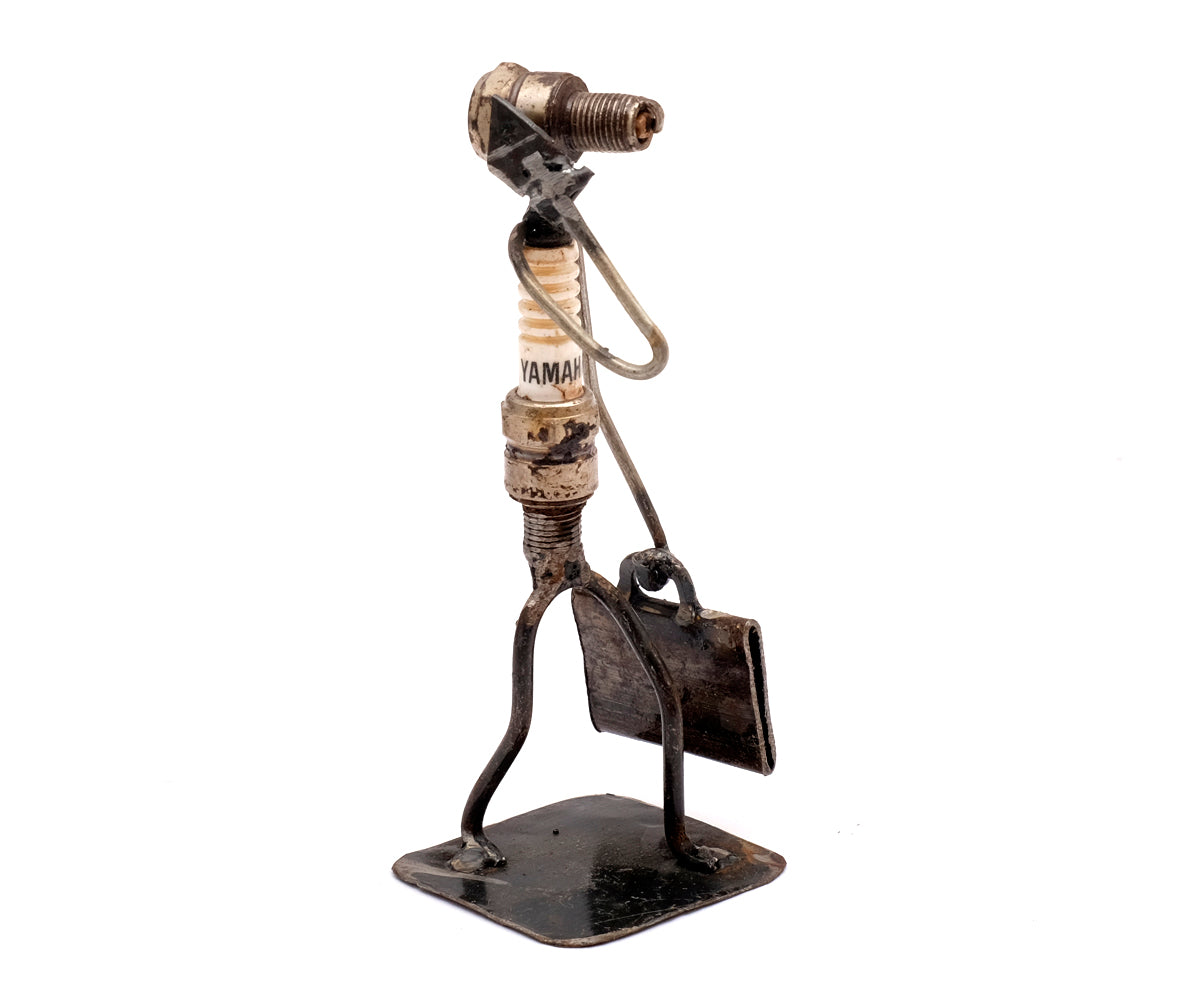 Zündkerzen Figur – Geschäftsmann
