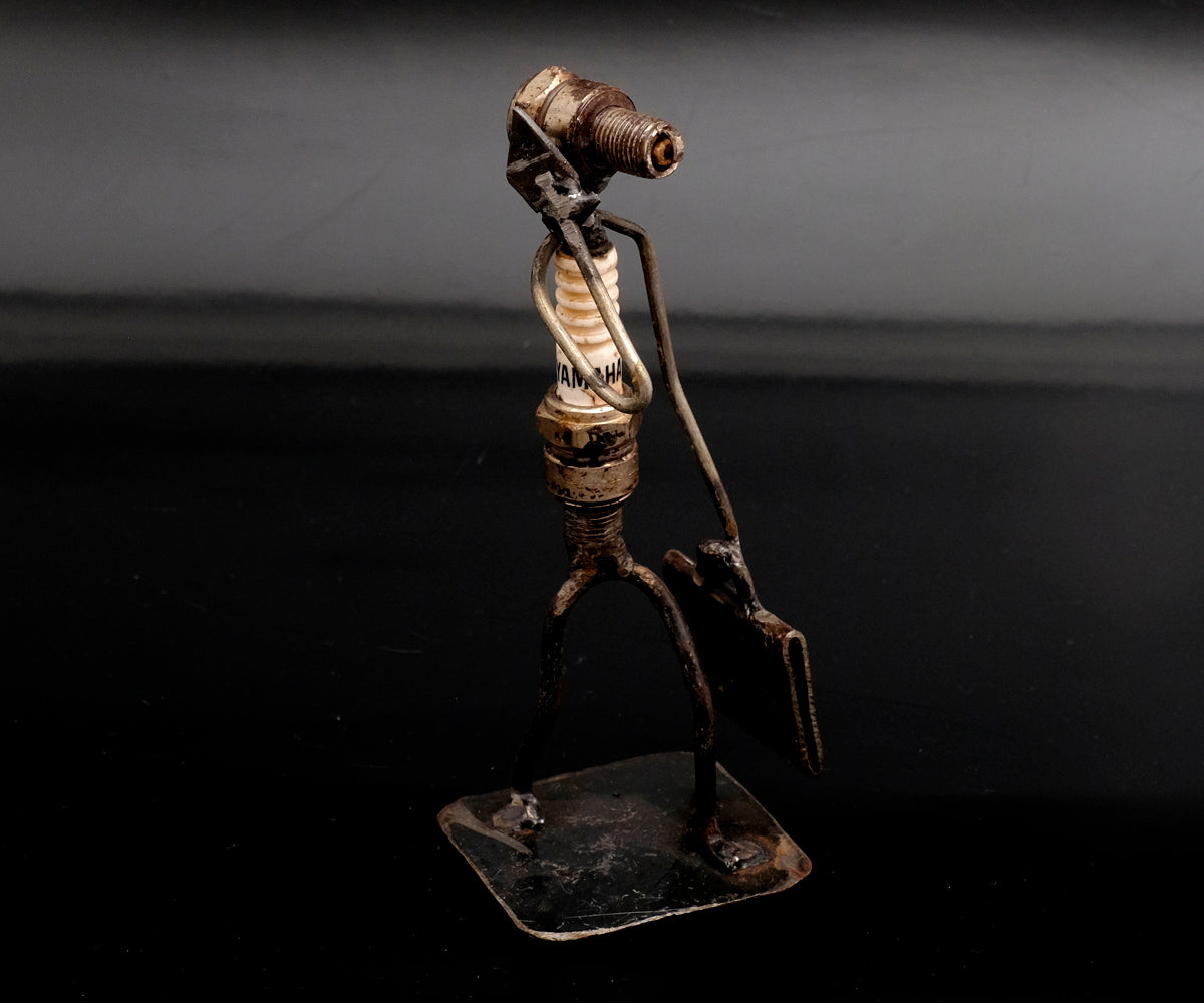 Zündkerzen Figur – Geschäftsmann