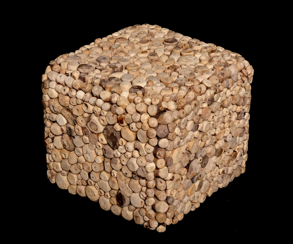 Treibholz Hocker – 25 x 30 x 30 cm