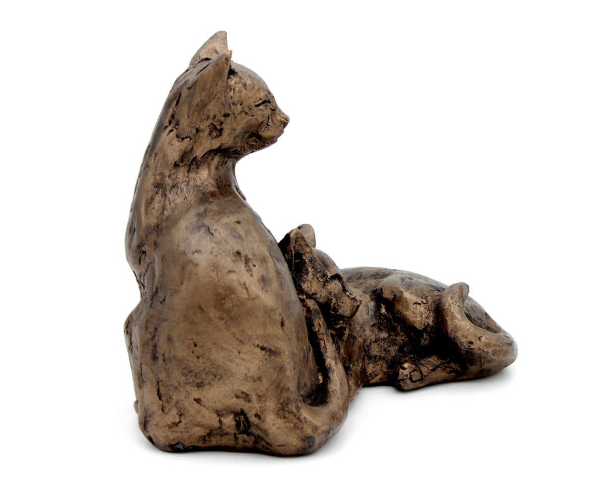 Resinfigur Katzenpaar – 7