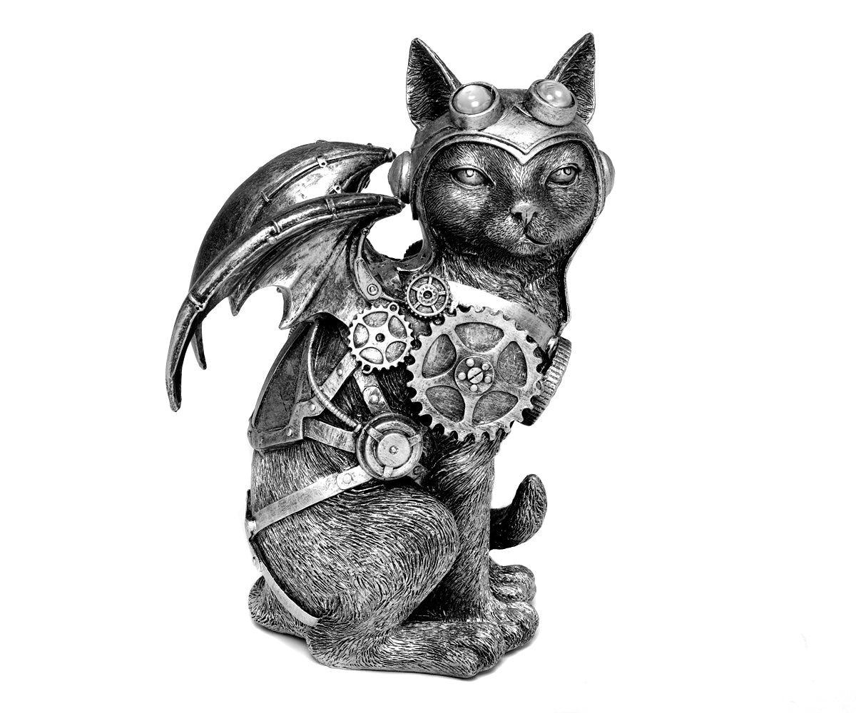 Steampunk Deko Katze