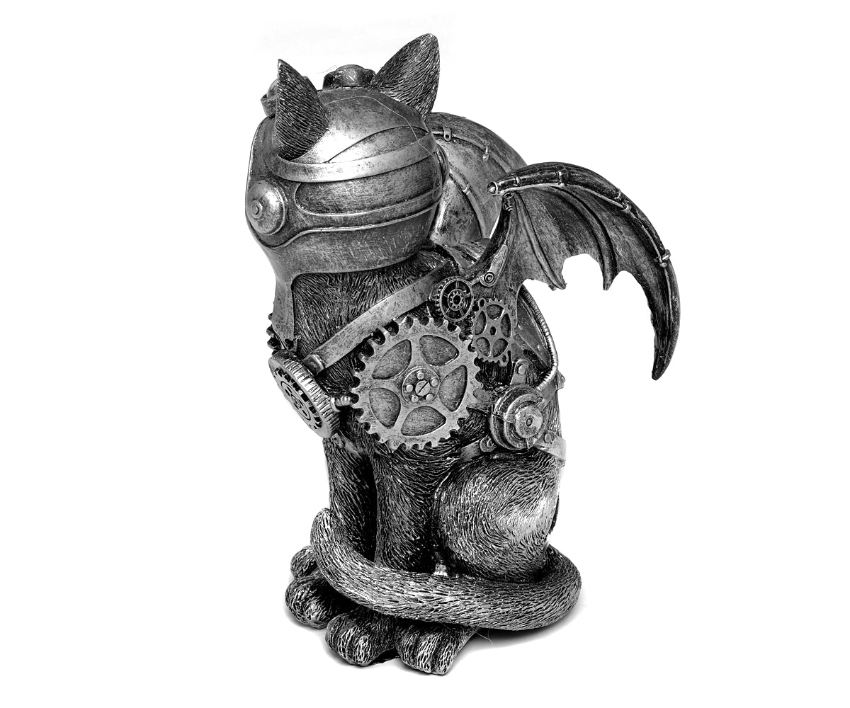 Steampunk Deko Katze – Ansicht 4
