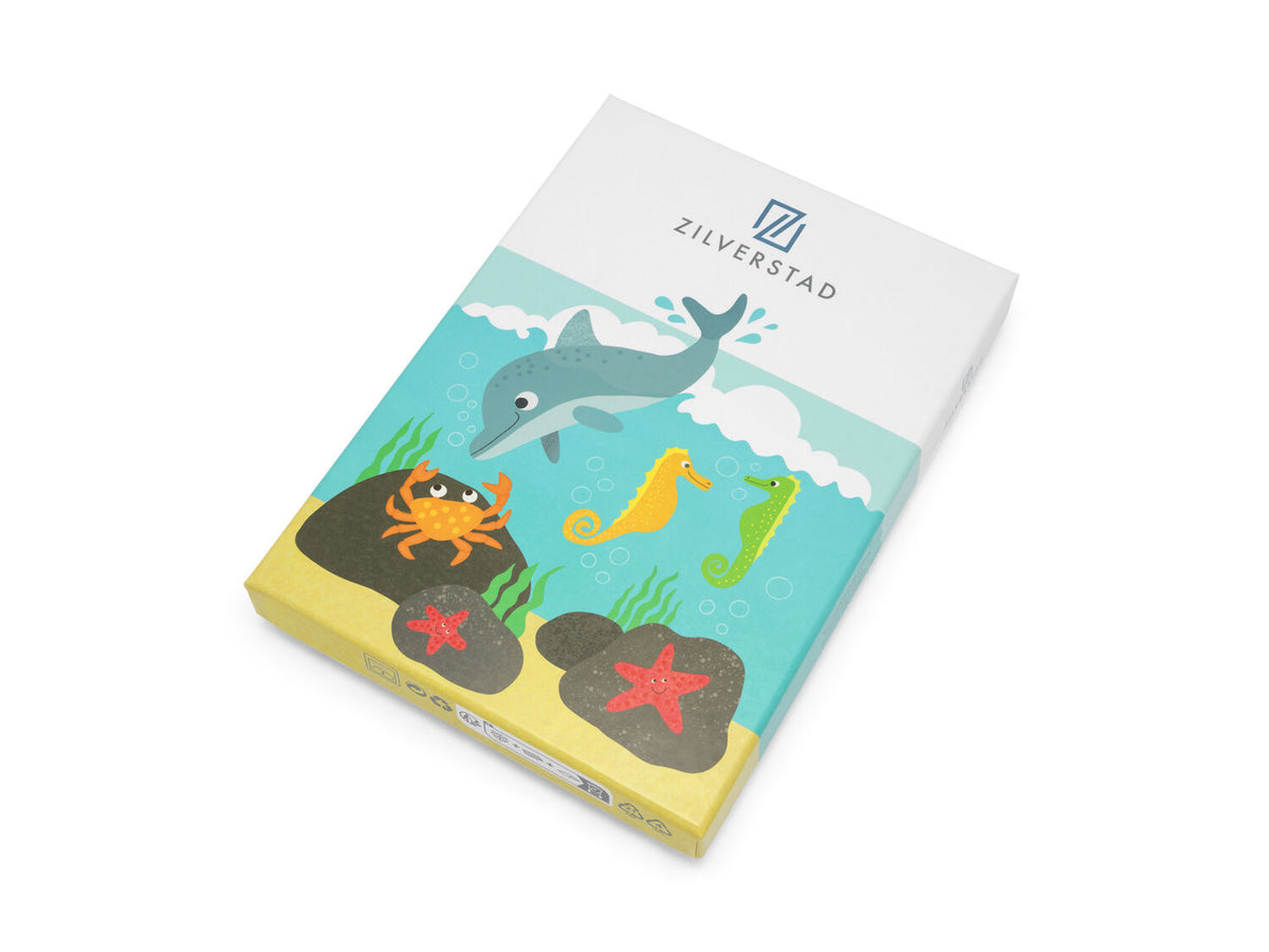 Kinderbesteck 4-teilig – Ohne Gravur, Meerestiere