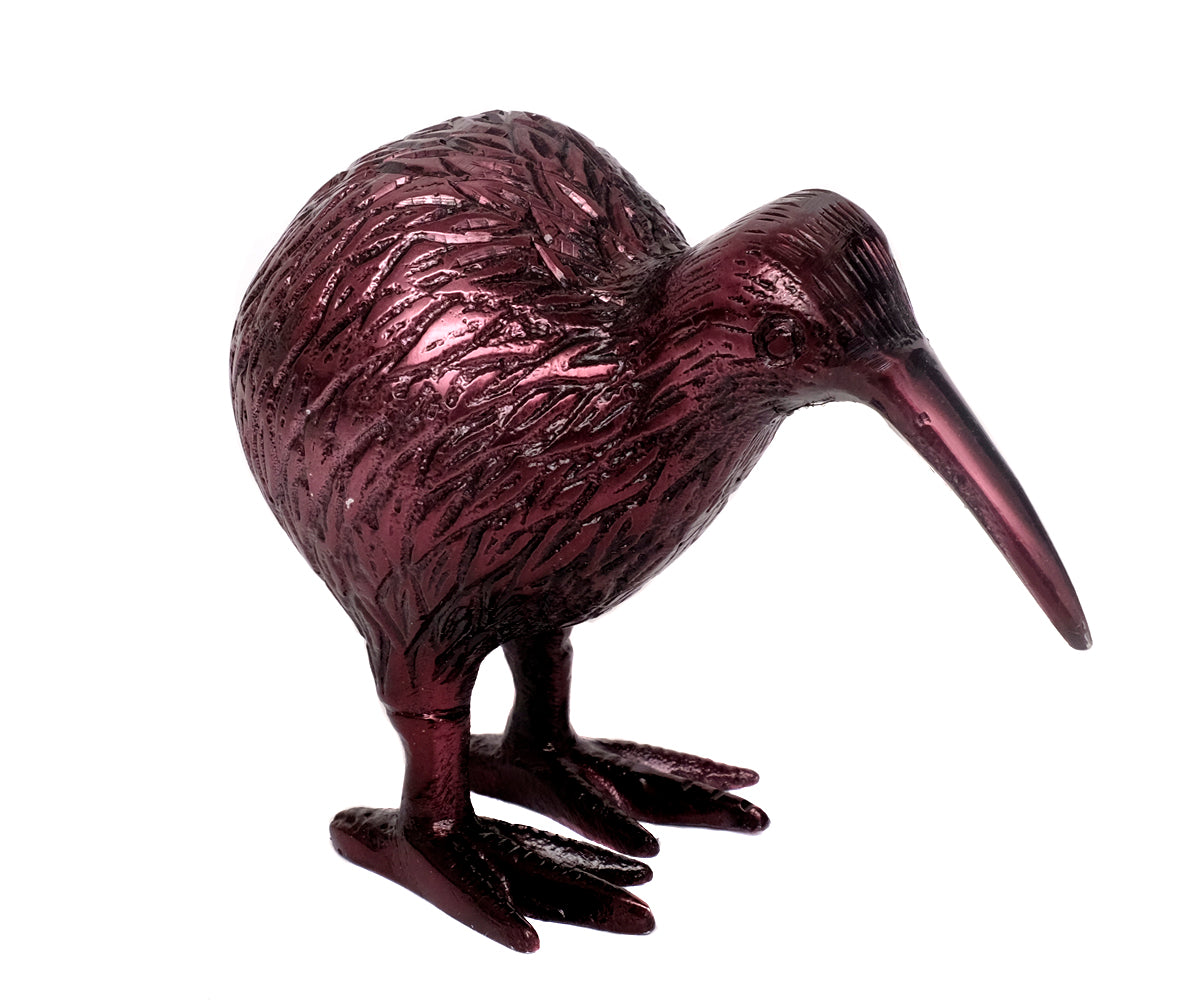 Kiwi Tier – Bronze-Lila, klein