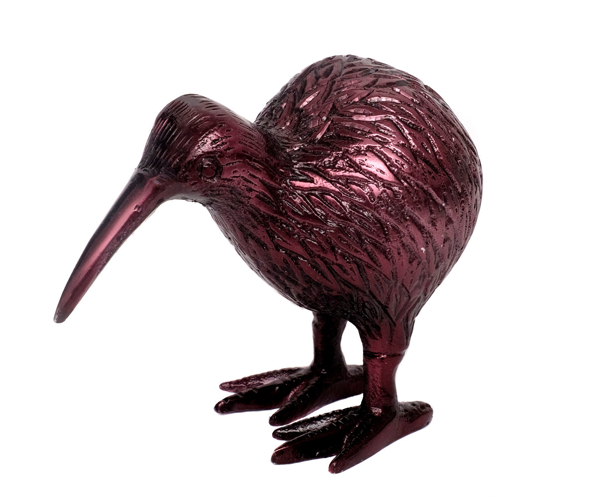 Kiwi Tier – Bronze-Lila, klein