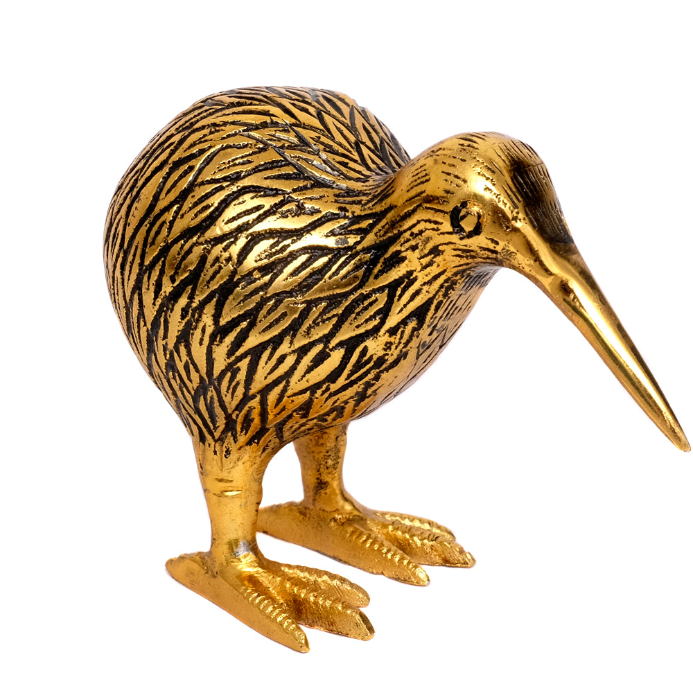 Kiwi Tier – Gold-Schwarz, klein