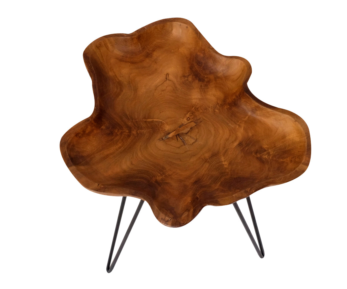 Beistelltisch Teak – Ansicht 4