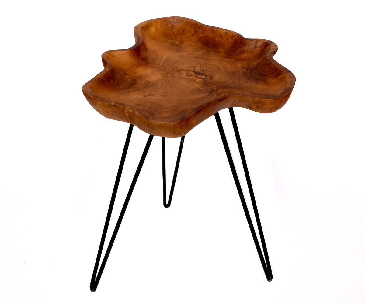 Beistelltisch Teak – Ansicht 3