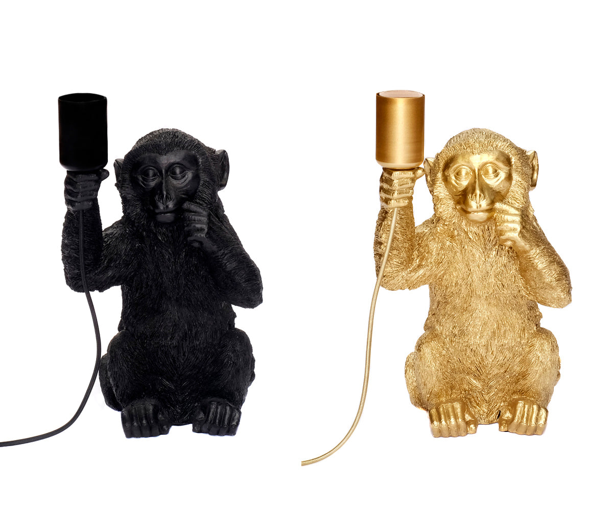 Tischlampe Affe