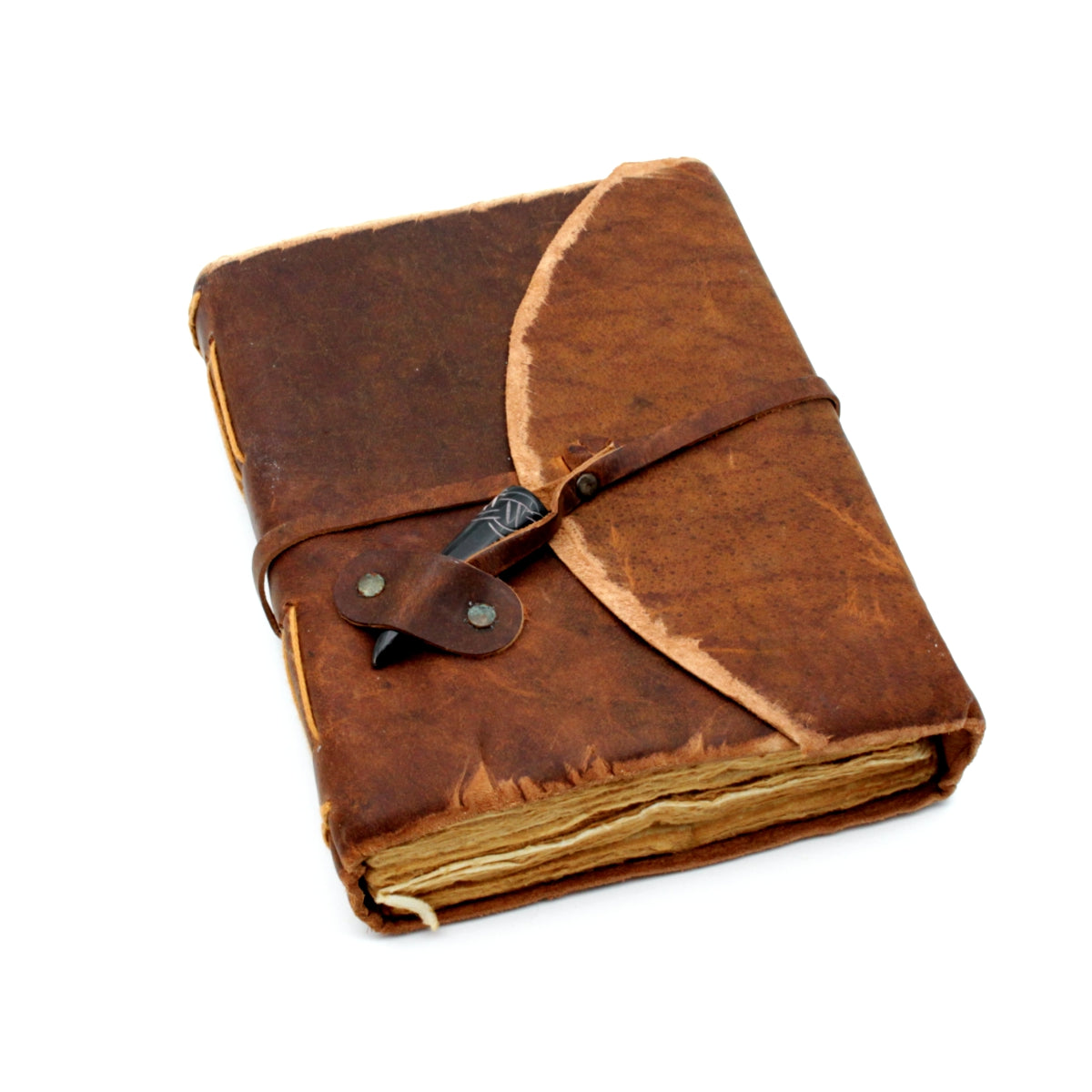 Leder Tagebuch handgefertigt Vintage – 8