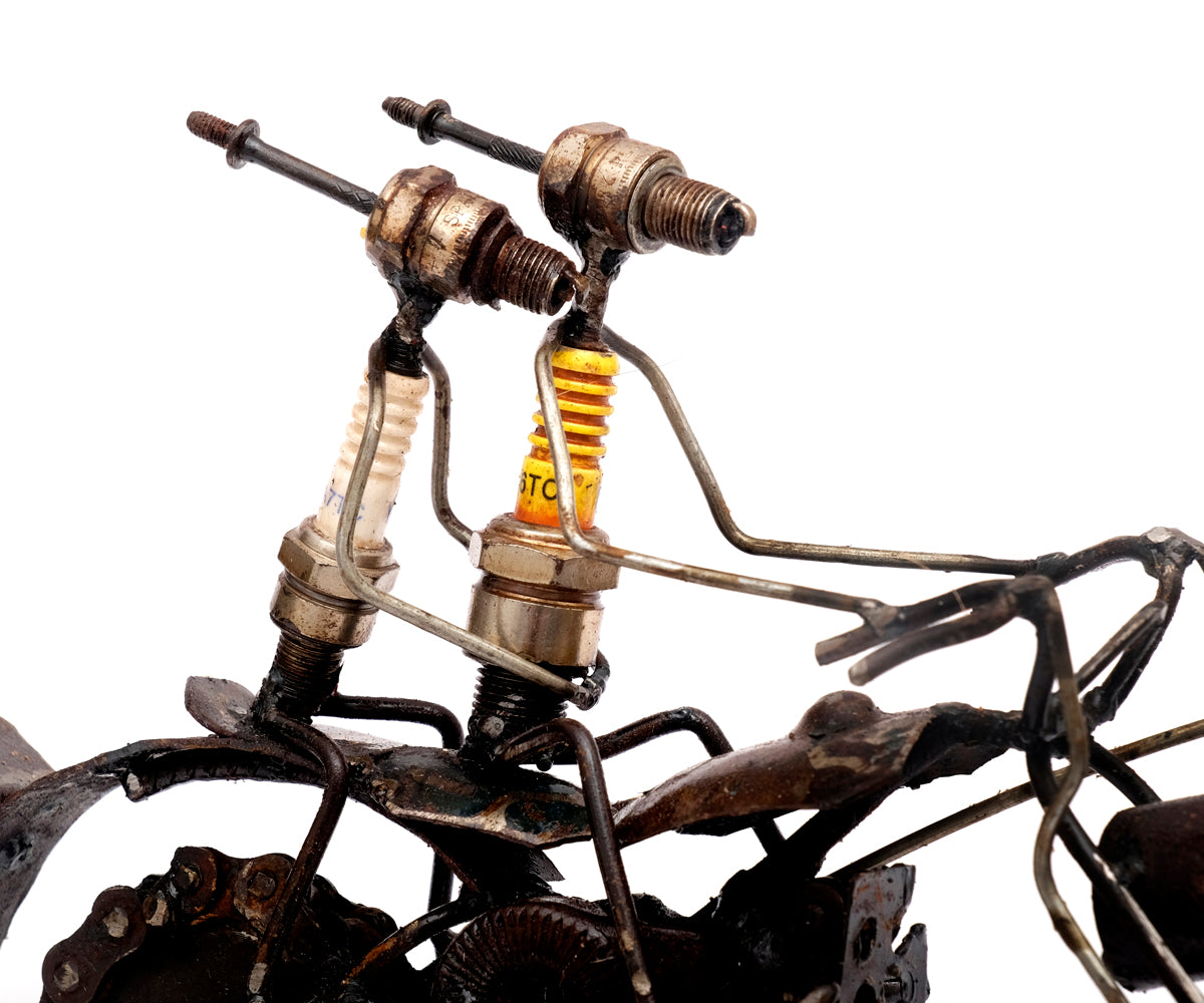 Zündkerzen Figur – Motorrad