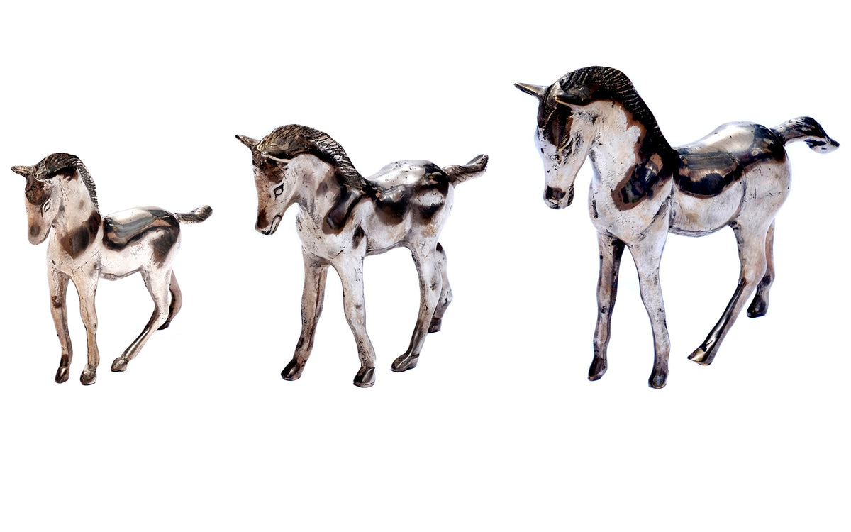 Silbernes Pferd – Ansicht 3