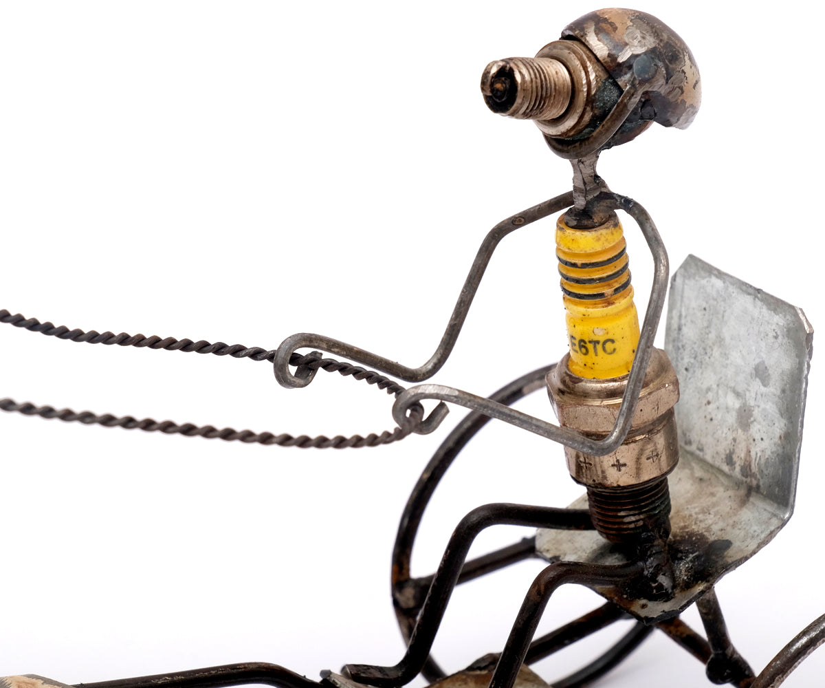 Zündkerzen Figur – Pferdekutsche
