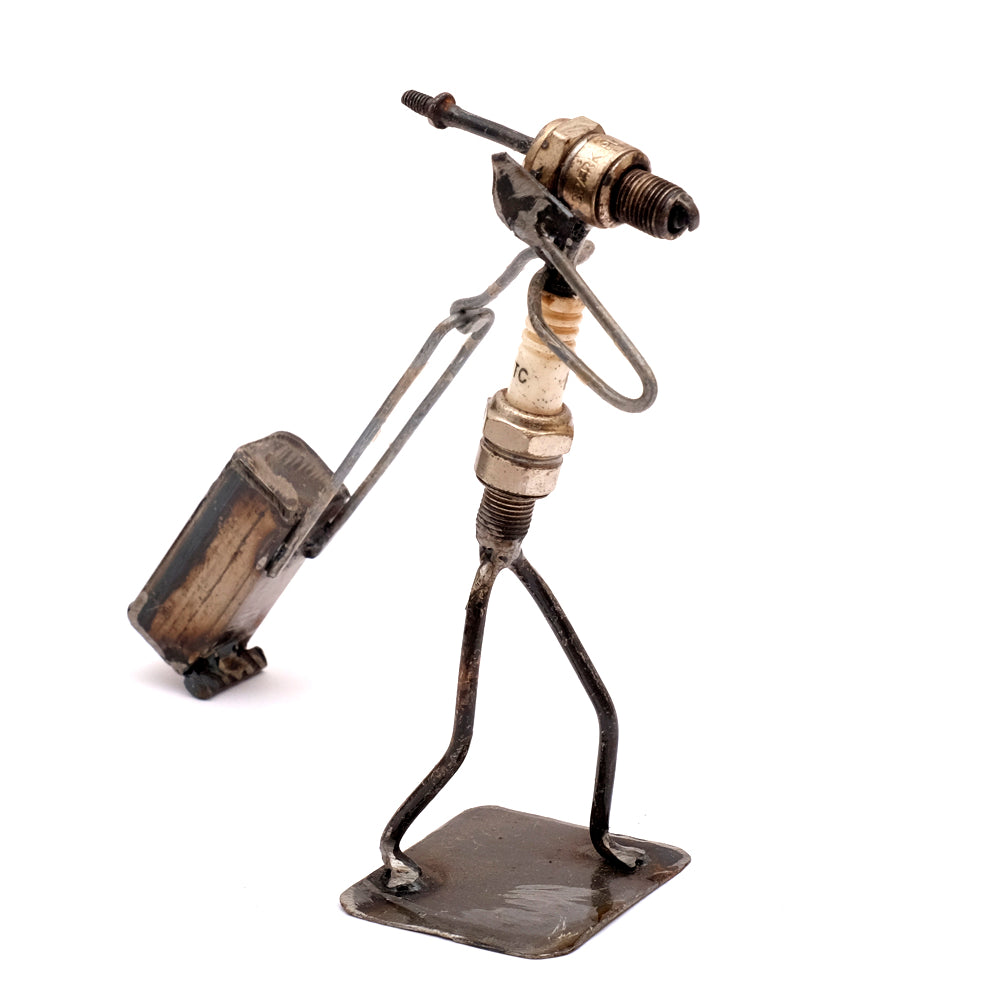 Zündkerzen Figur – Reisender